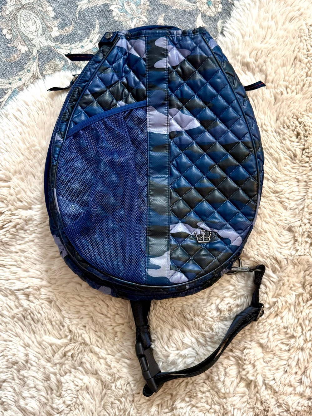 Oliver Thomas Maxed out pickle ball  Tennis Sling quilted lightweight Navy camo